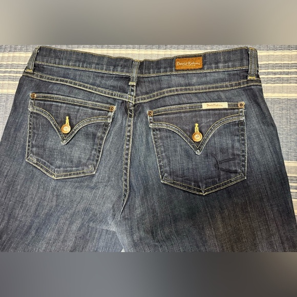 DAVID KAHN DENIM SEMI FLARE BOOTCUT JEANS - Picture 9 of 11